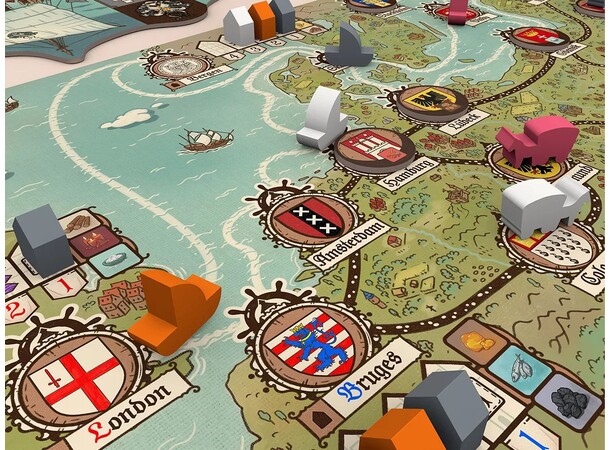 Hansa Guilds Brädspel 