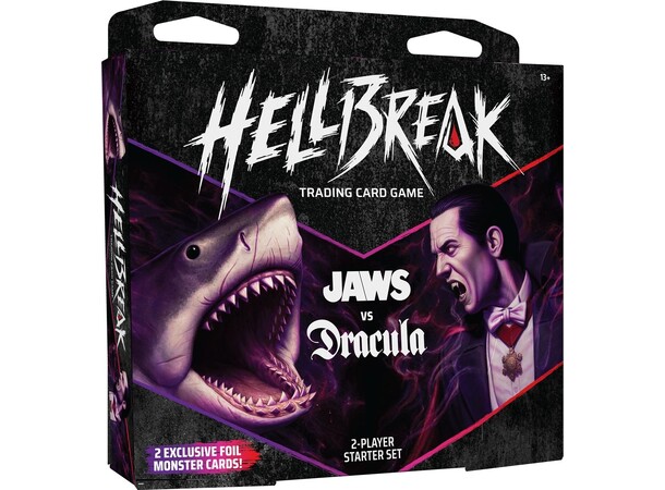 Hellbreak TCG Dawn of Terror Starter Set Jaws vs Dracula 