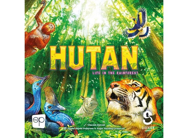 Hutan Life in the Rainforest Brädspel Svensk utgåva 