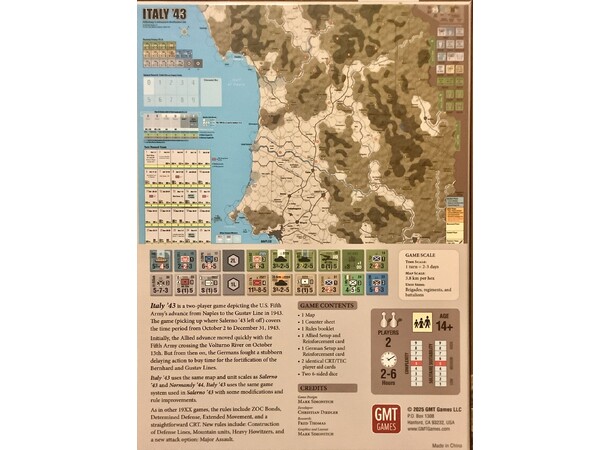 Italy 43 Brädspel 