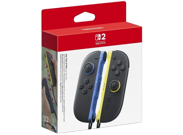 Joy Con 2 Pair Blue/Light Yellow For Nintendo Switch 2 