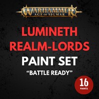 Lumineth Realm-lords Paint Set Warhammer Age of Sigmar - Battle Ready