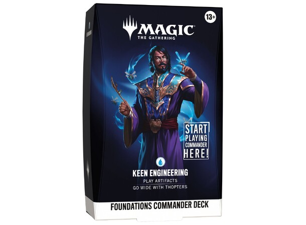 Magic Foundations Commander Blå Keen Engineering 