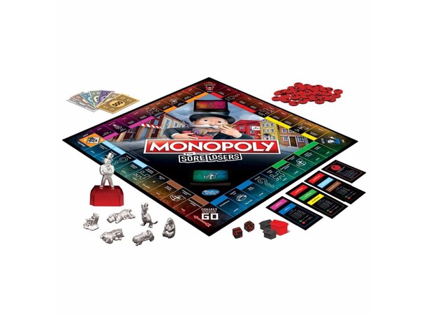 Monopoly Sore Losers - DANSK 