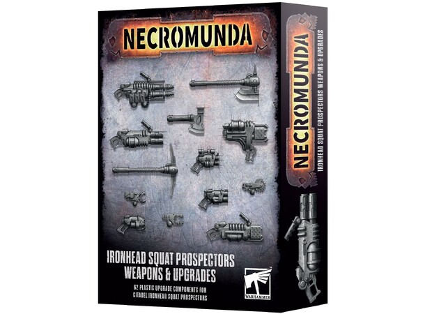 Necromunda Squat Prospectors Weapons/Upg Weapons & Upgrades 