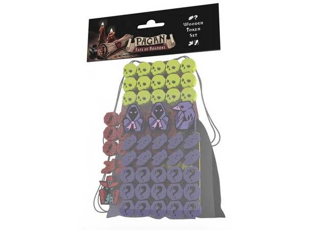 Pagan Wooden Token Set 