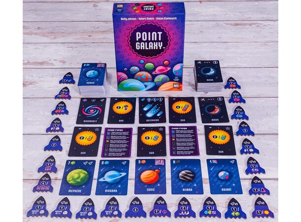 Point Galaxy Brädspel 