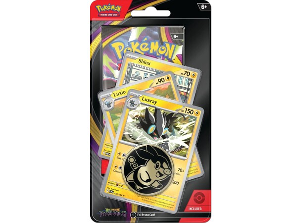 Pokemon Pitch Black Premium Checklane #2 Shinx - Luxio - Luxray 