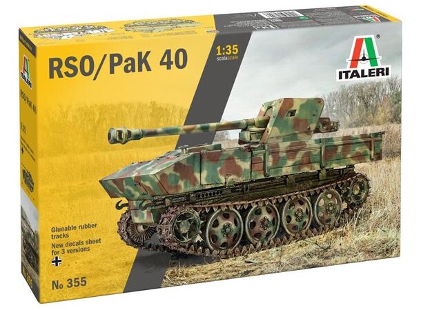 RSO/PaK 40 Italeri 1:35 Byggsats 
