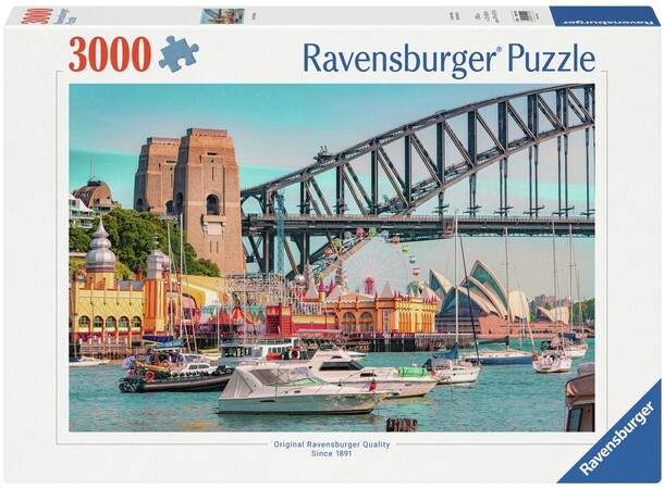 Secret Sidney 3000 bitar Pussel Ravensburger Puzzle 