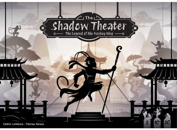 Shadow Theatre Monkey King Brädspel 