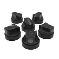 Skinny Pro Spray Caps (6 stk) - Black Green Stuff World