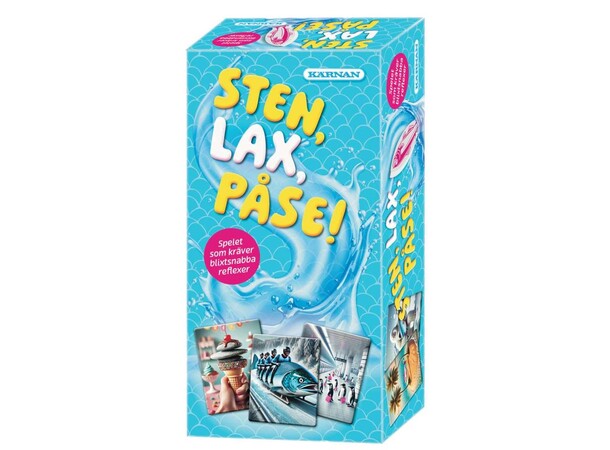 Sten lax påse Partyspel Svensk utgåva 