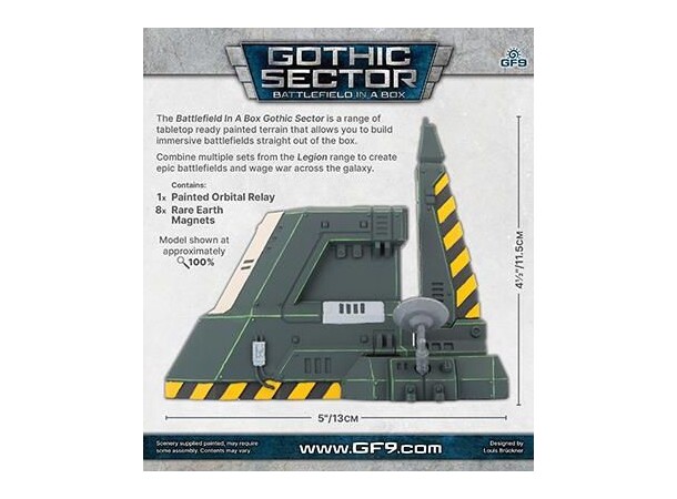 Terräng Orbital Relay Battlefield in a Box - Gothic Sector 