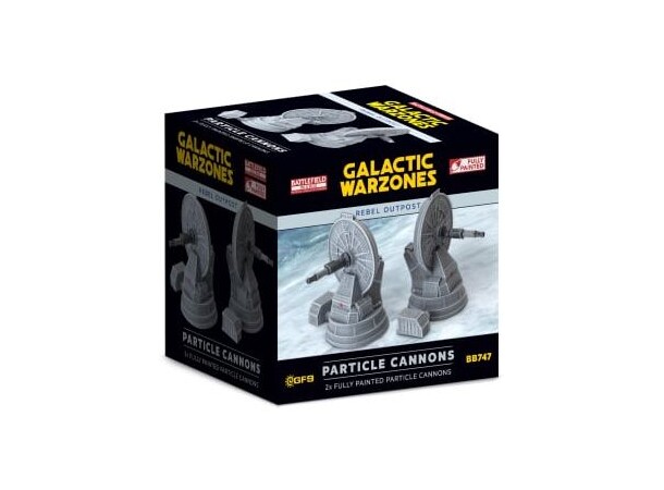 Terräng Rebel Outpost Particle Cannons Battlefield in a Box - Galactic Warzones 
