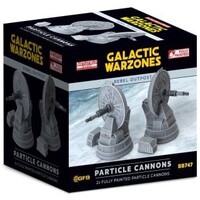Terräng Rebel Outpost Particle Cannons Battlefield in a Box - Galactic Warzones