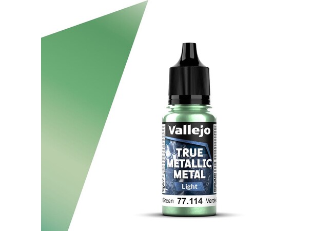 Vallejo True Metallic Light Dusken Green True Metallic Metal 