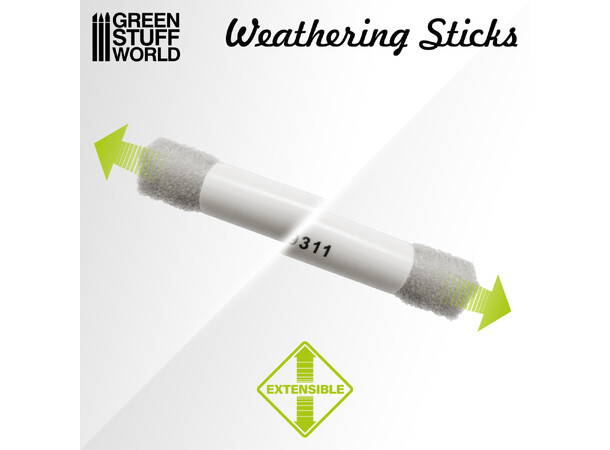 Weathering Brushes 8mm Green Stuff World 
