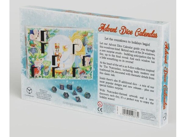 Advent Dice Calendar Nutcracker Julkalender 