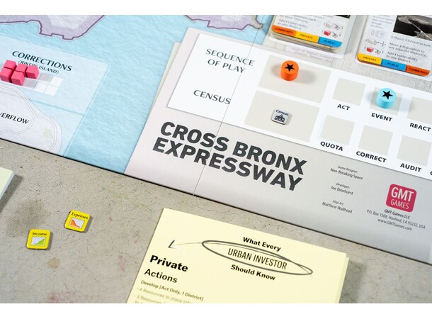Cross Bronx Expressway Brädspel 