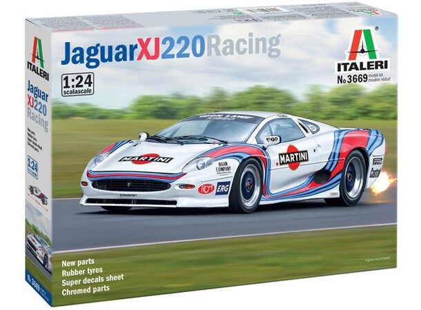 Jaguar XJ 120 Racing Italeri 1:24 Byggsats 