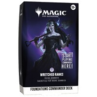 Magic Foundations Commander Svart Wretched Ranks