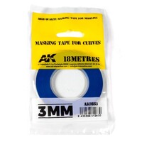 Masking Tape for Curves 3mm AK Interactive