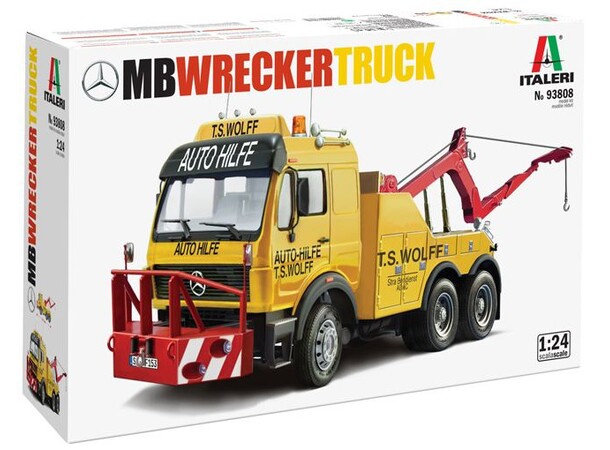 Mercedes-Benz Wrecker Truck Italeri 1:24 Byggsats 