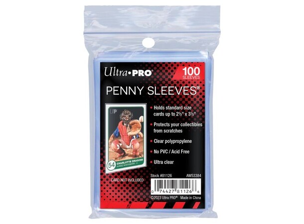 Penny Sleeves 63.5x89mm 100 st Ultra Pro 