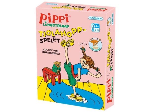 Pippi Tjolahopp spelet Brädspel Svensk utgåva 