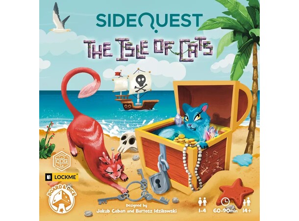 SideQuest Isle of Cats Brädspel 