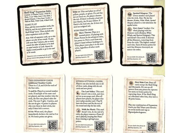 Skull King Expansion Pack Expansion till Skull King 