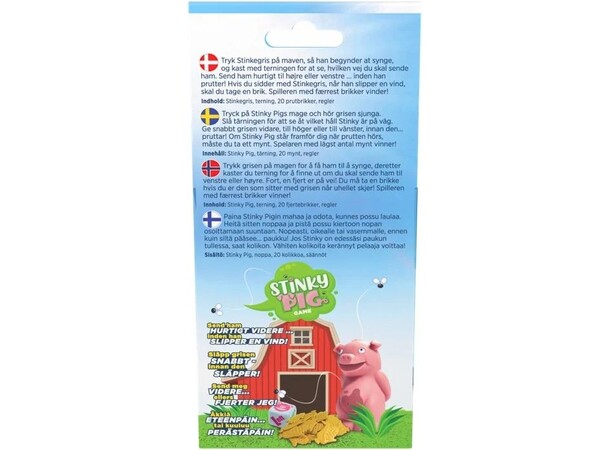 Stinky Pig Brädspel Svensk utgåva 