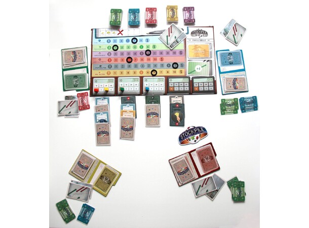 Stockpile Brädspel (Fransk/Engelsk Utgåva) 