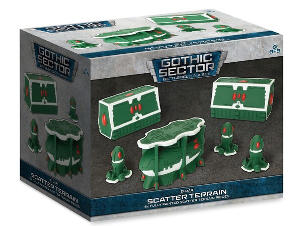 Terräng Eldar Scatter Terrain Battlefield in a Box - Gothic Sector 