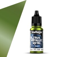 Vallejo True Metallic Base Amber Green True Metallic Metal