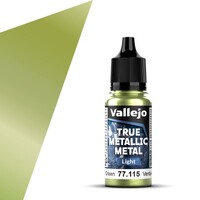 Vallejo True Metallic Light Amber Green True Metallic Metal