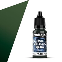 Vallejo True Metallic Shade Amber Green True Metallic Metal
