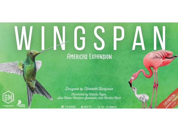Wingspan Americas Expansion Expansion till Wingspan 