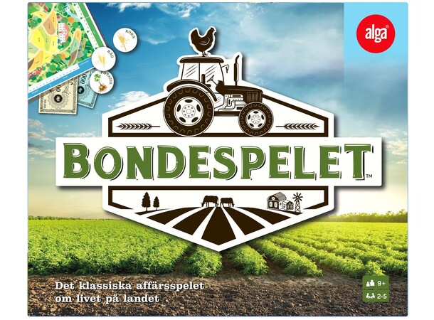 Bondespelet Brädspel Svensk utgåva 