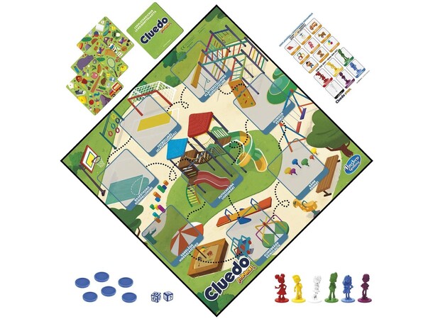 Cluedo Junior 2 Games In 1 Brädspel Svensk Utgåve 