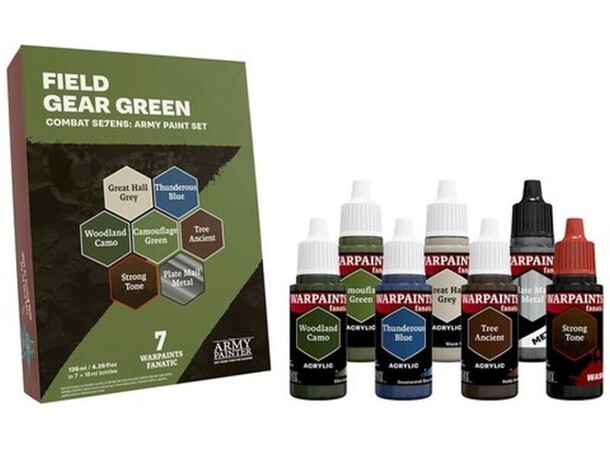 Combat Se7ens Field Gear Green Army Painter 