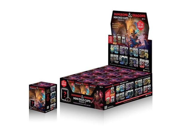 D&D Mini Dice Cups Series 2 - 1 st Dungeons & Dragons 