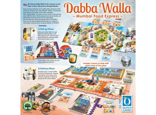 Dabba Walla Brädspel 