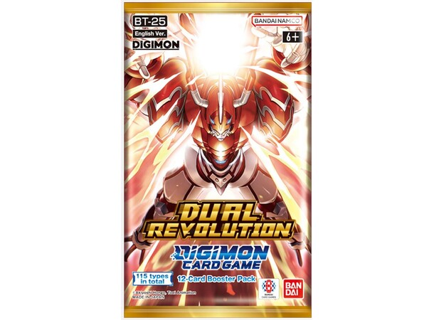 Digimon TCG Dual Revolution Booster Digimon Card Game - BT-25 