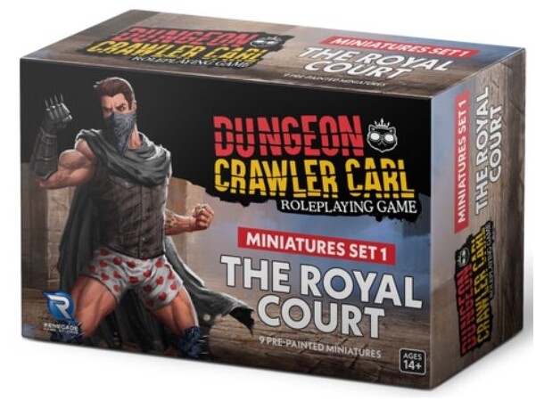Dungeon Crawler Carl RPG Minis Set 1 The Royal Court 