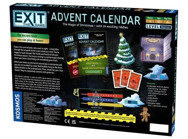 EXIT Julkalender Julens Magi Svensk utgåva 