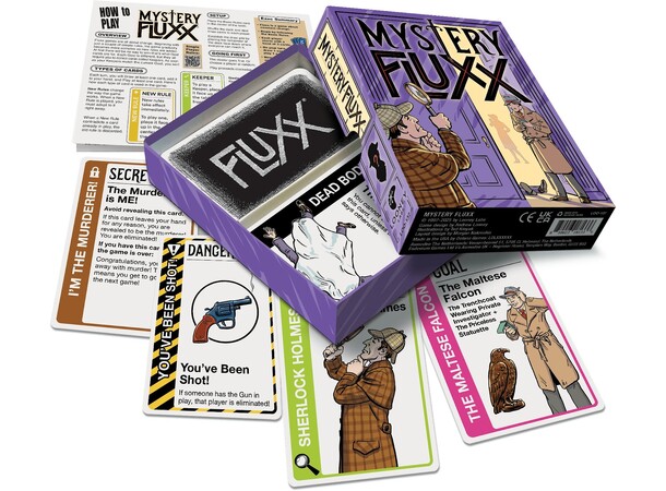 Fluxx Mystery Kortspel 