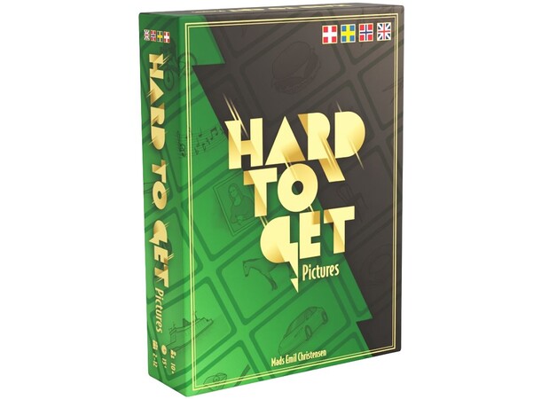 Hard to Get Pictures Partyspel Svensk utgåva 