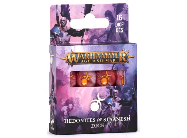 Hedonites of Slaanesh Dice Warhammer Age of Sigmar 